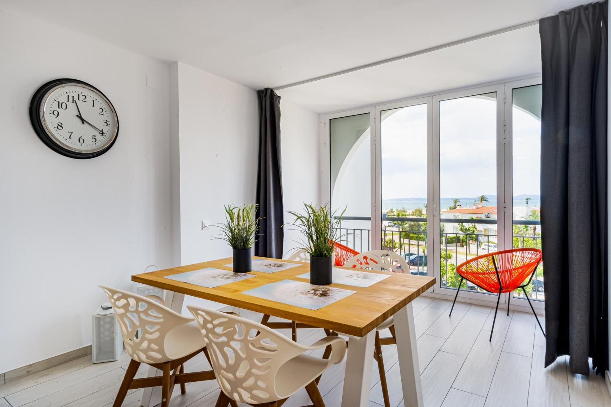 Apartamento Frente Al Canal Con Terraza Empuriabrava Exterior foto